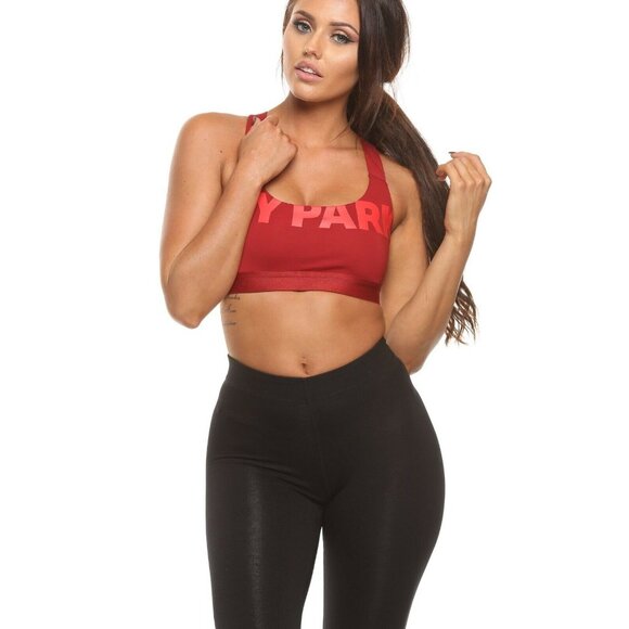 IVY PARK Sports Bra Women’s Extra Small Racerback Red New with Tags Deadstock - Picture 7 of 10